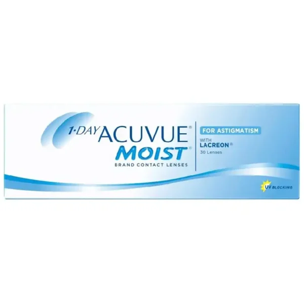 1-DAY ACUVUE MOIST for ASTIGMATISM 30pk